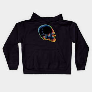 Skull of colour Kids Hoodie